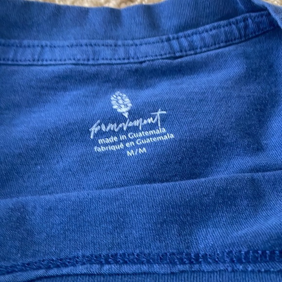 Blue free people tee - Picture 2 of 3